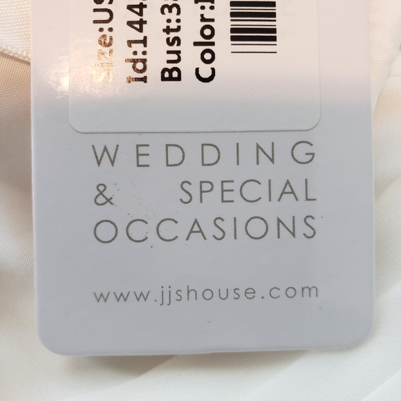 NWT JJ'S HOUSE Wedding dress size 12 - Picture 12 of 15